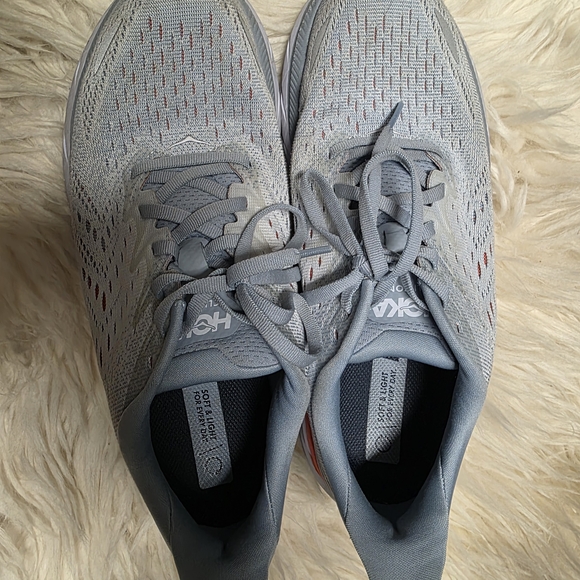 HOKA Women's Gray Running Shoes - Picture 4 of 4